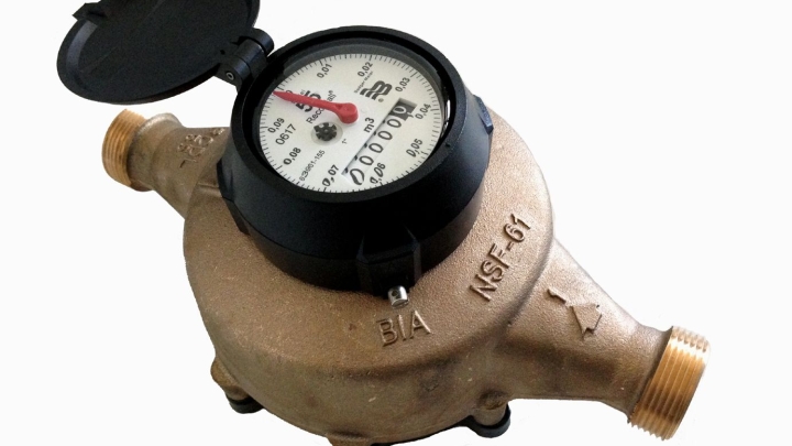 Relevé du compteur d'eau