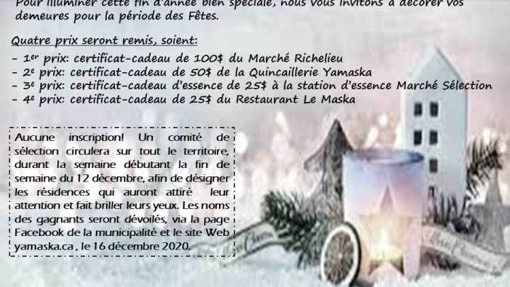 Concours «Yamaska en lumière»