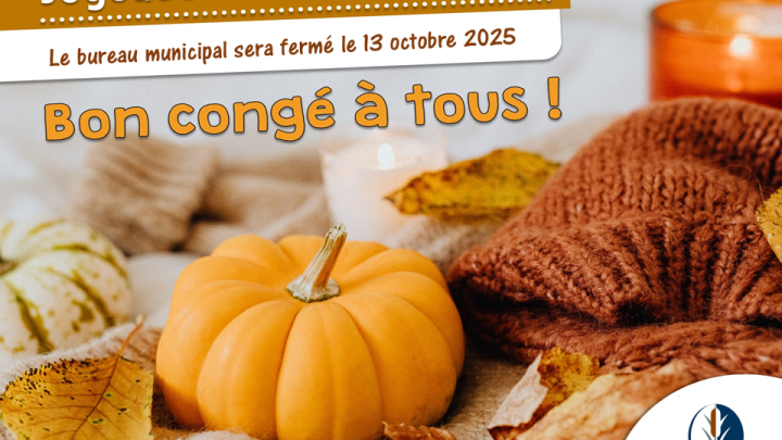 Bon congé de l'Action de Grâce!