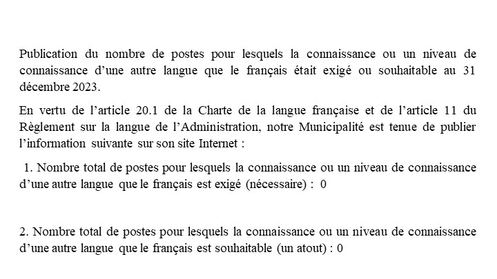 Politique linguistique d'État (PLE)