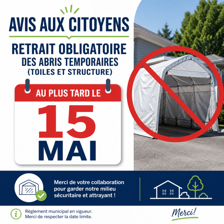 Abris temporaires